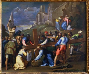 Christus auf dem Weg nach Golgatha